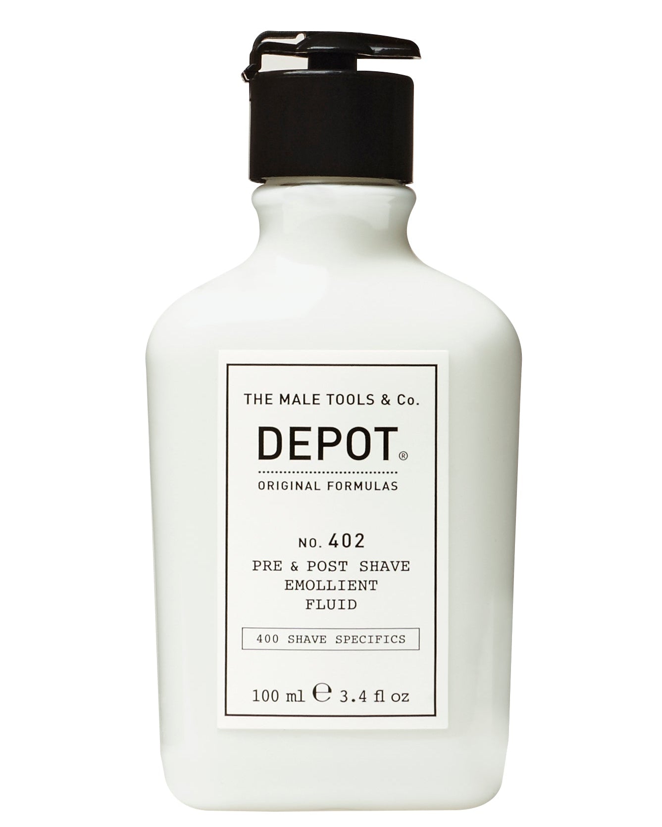 402- Pre/Post Shave Emollient Fluid (100ml)